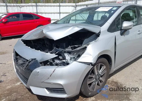 2021 Nissan Versa Sv Xtronic Cvt from USA, damaged, VIN 3N1CN8EV9ML830635